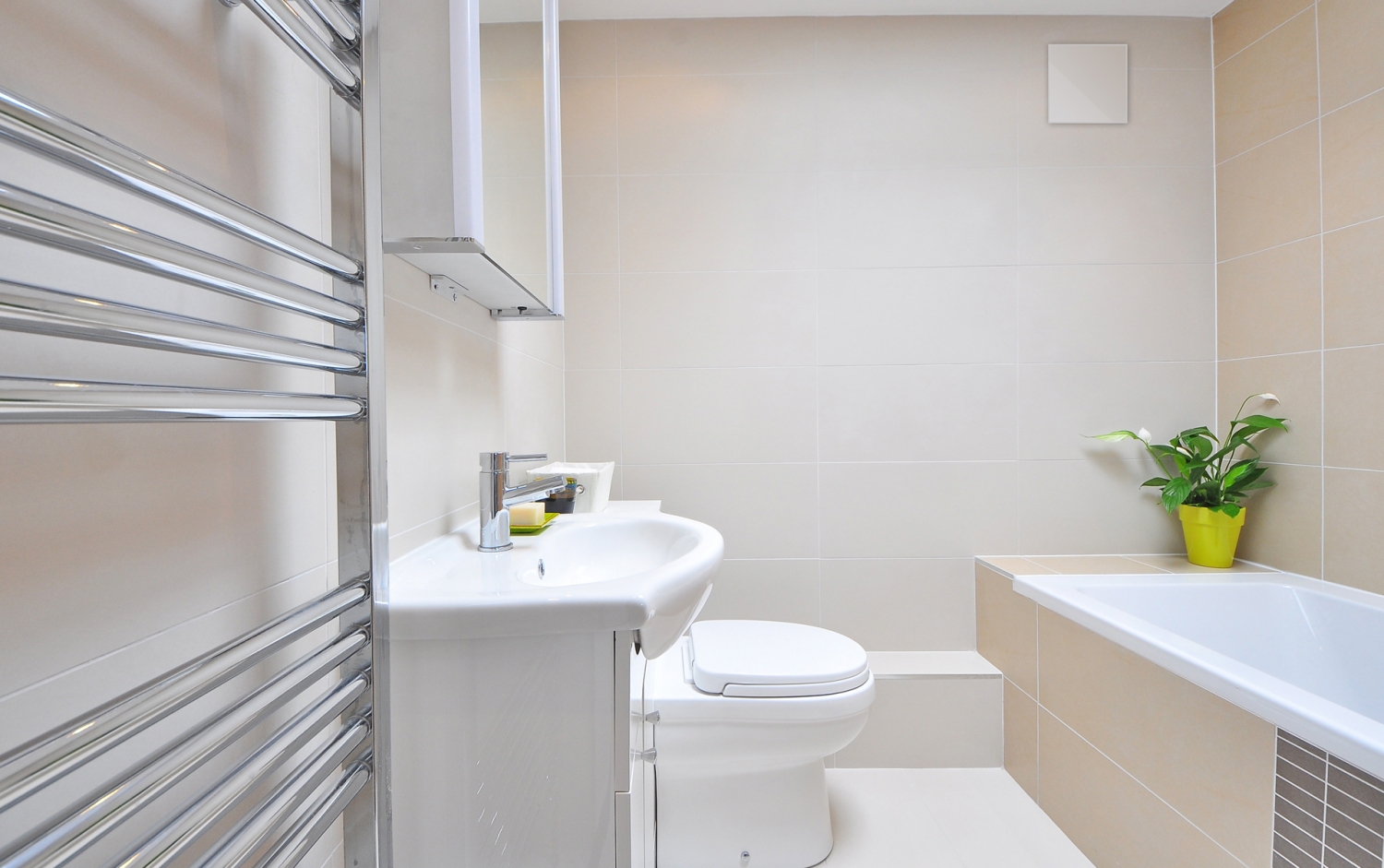 Анемостат со стеклянной внешней частью FOZA D 150 мм. Матовое зеркало. Белый