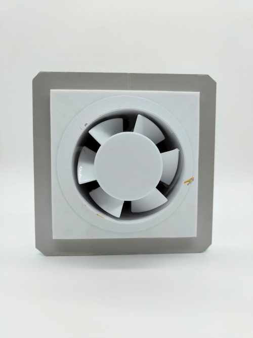 Теневой магнитный диффузор с вентилятором для потолков из гипсокартона квадрат 150x150/100 мм
